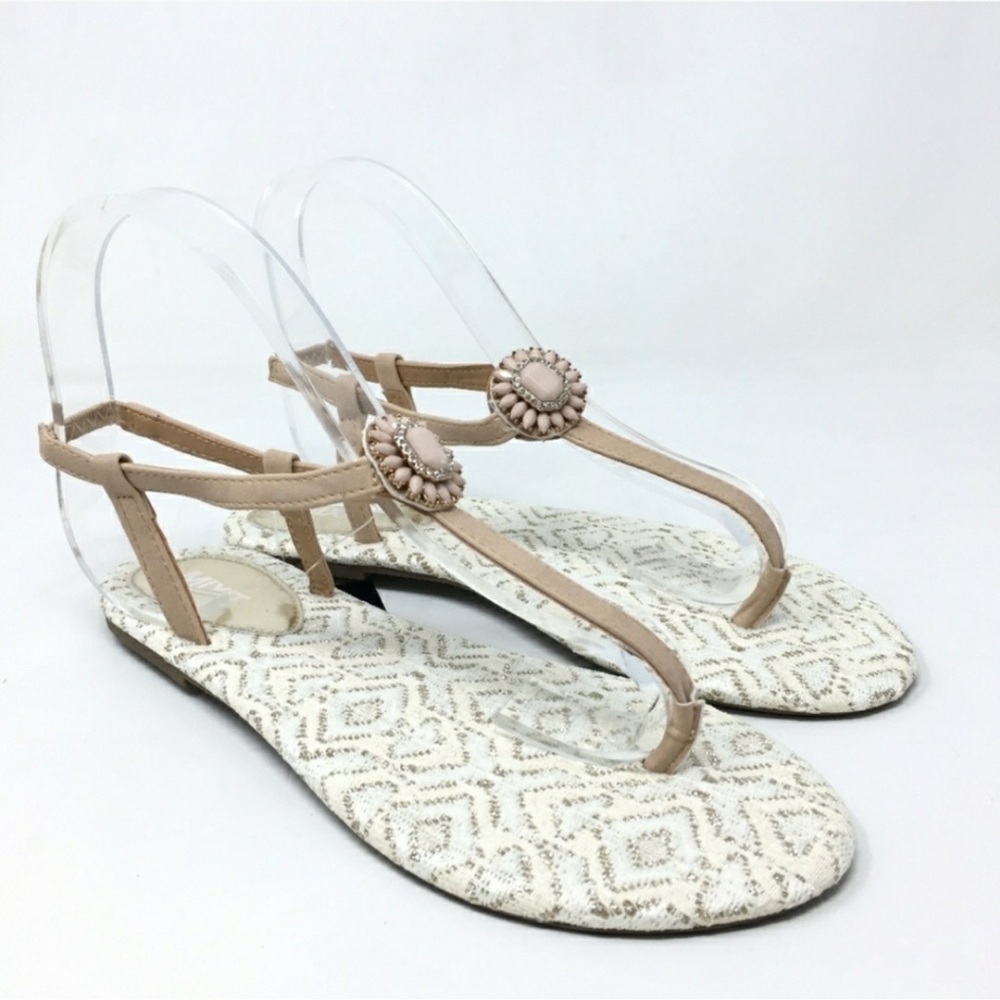 BEADED SANDAL - Picture 1 of 4